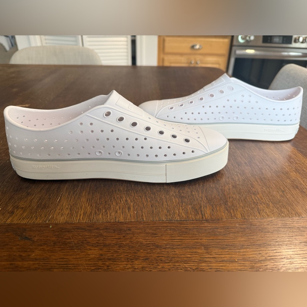 White Native Jefferson Arc Shoes